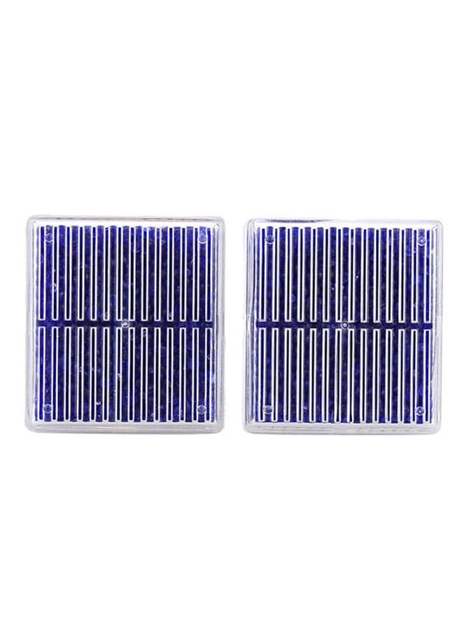 Moisture Absorber Silica Gel, Pack of 2 Blue/Clear