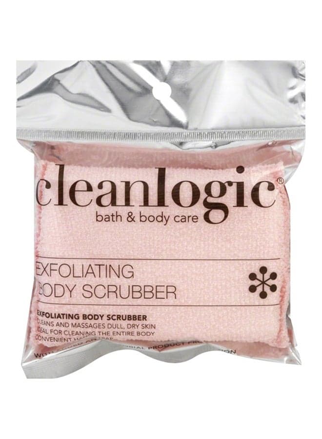 Exfoliating Body Scrubber Baby Pink