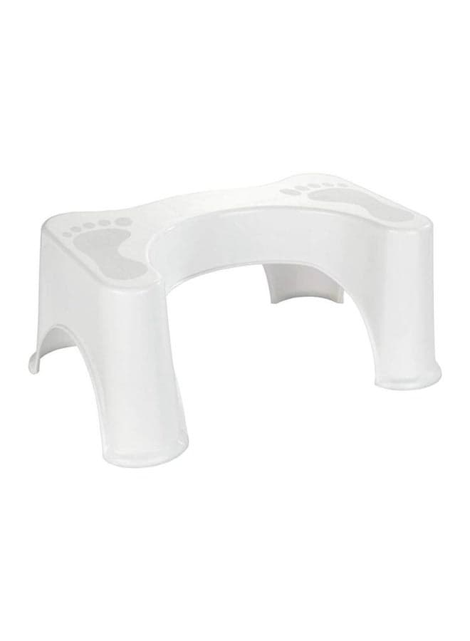 Secura Squatting Toilet Foot Stool White 48x20.5x33.5cm