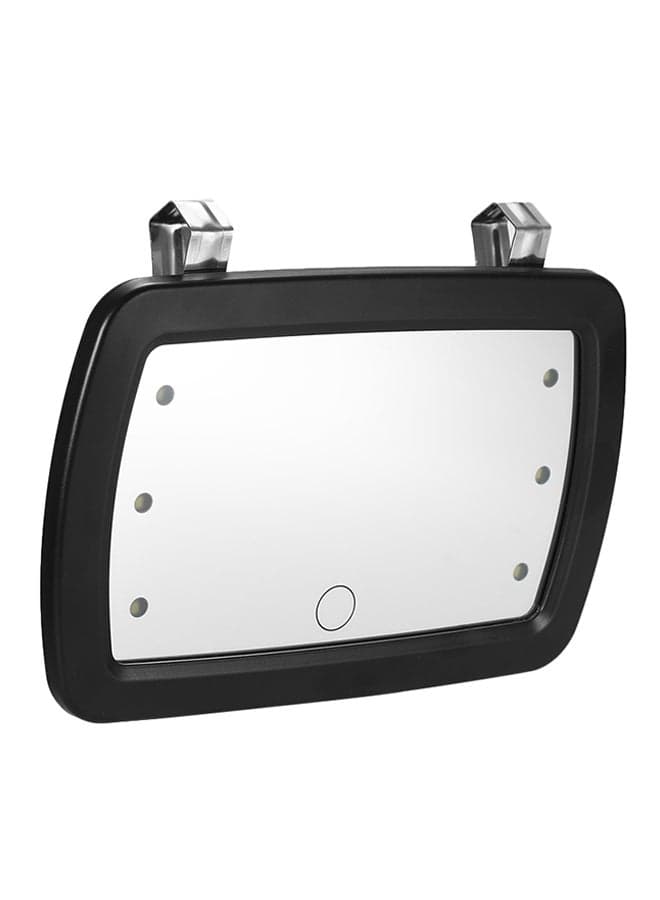 Automobile Make Up Mirror With Six LED Lights
