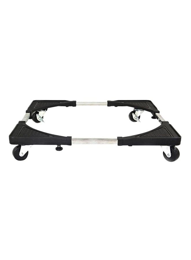 Multifunctional Moveable Stand Black/Silver 56x56cm
