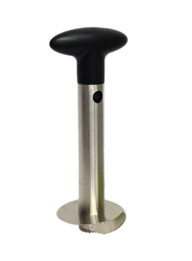 Stainless Steel Pineapple Corer and Slicer Silver/Black 25x11x9cm