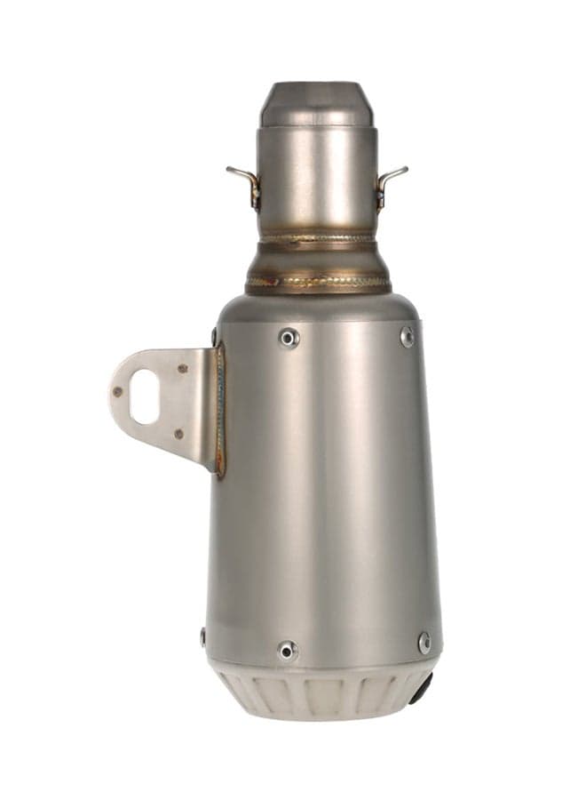 Frosted Muffler Pipe Exhaust With Net Tail For Motorcycle ATV