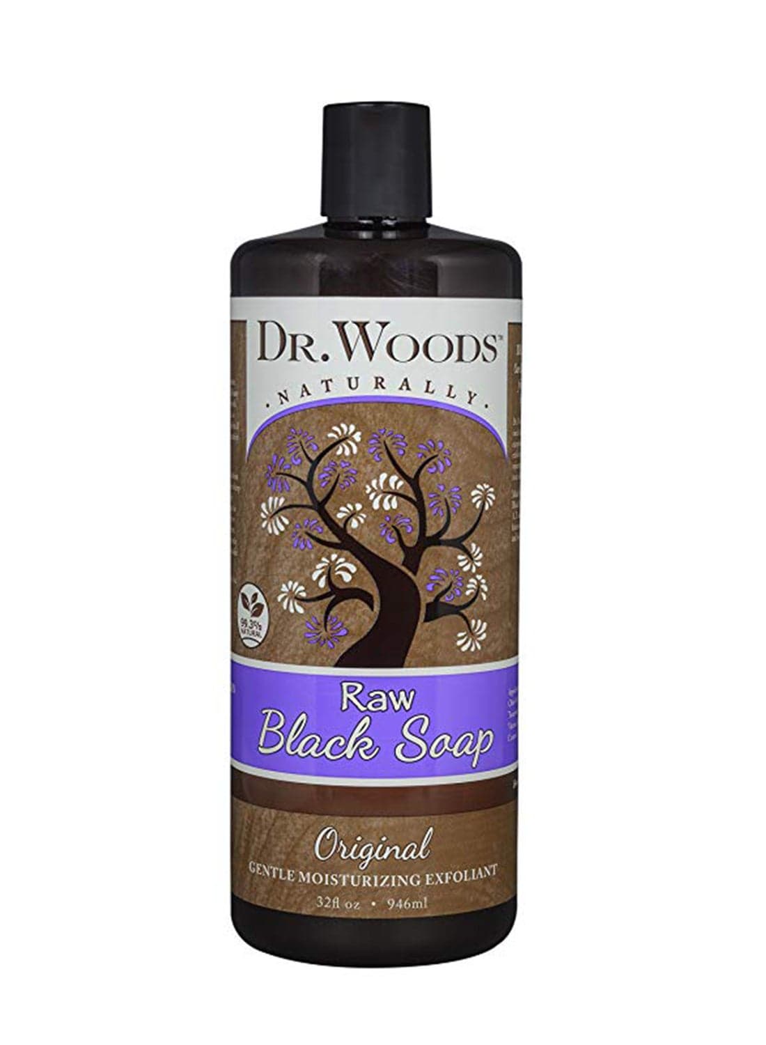 Pack Of 3 Natural Raw African Black Moisturizing Liquid Castile Soap