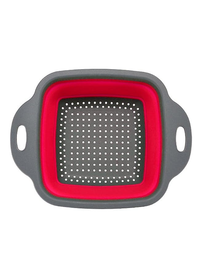Square Draining And Storage Basket Multicolour 30cm