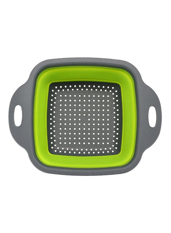 Square Draining And Storage Basket Multicolour 30cm