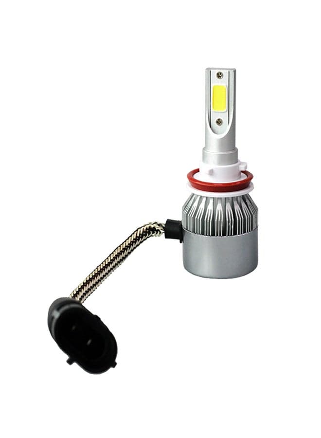 1Pcs Car LED Headlight LED Driving Light Headlamp Bulb All-in-one Conversion Kit H11 18W 6000K 3000LM