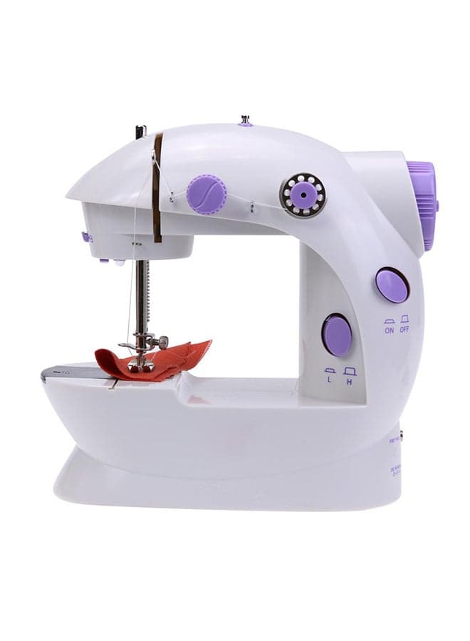 Sewing Machine 2 Speeds With UK-Pug White/Purple NF0123030099 White/Purple