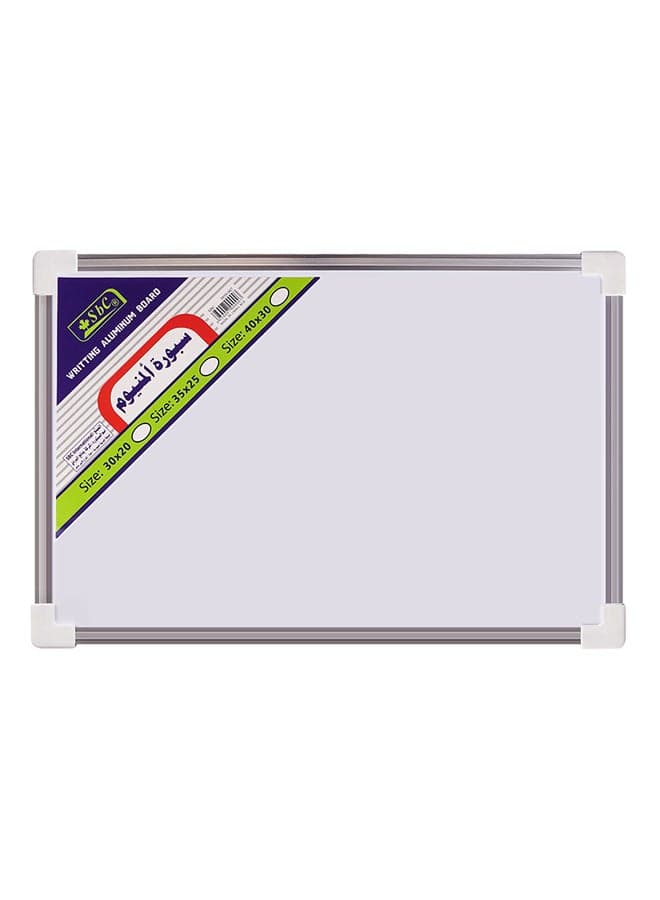 Aluminum Framed Magnetic Board White/Grey