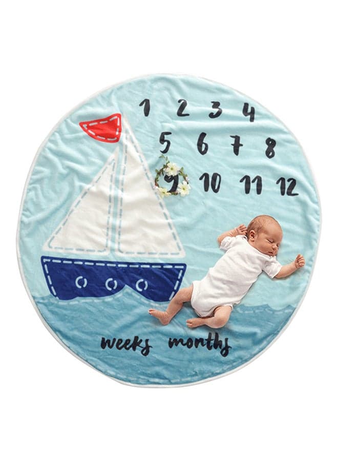 Monthly Milestone Baby Blanket