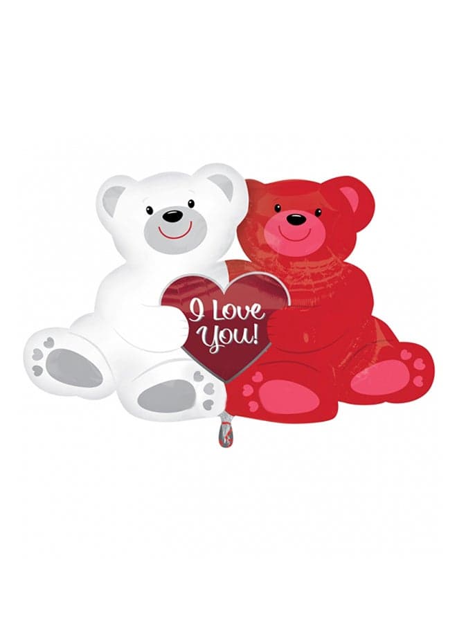 Love Bears Mini Shape Foil Balloon
