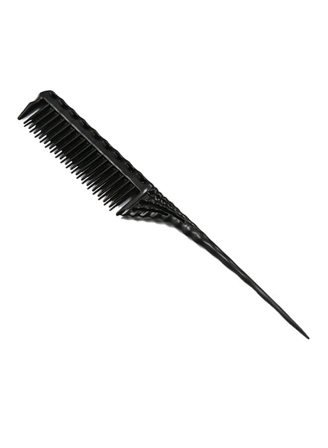 3-Row Teeth Teasing Comb Detangling Brush Rat Tail Comb Adding Volume Back Coming Hairdressing Combs