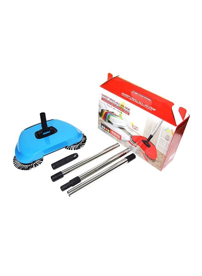 All- In- One Manual Sweeper Blue/Silver