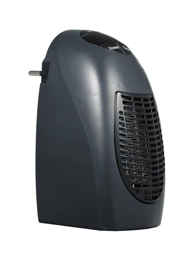 400W Electric Mini Fan Heater Black