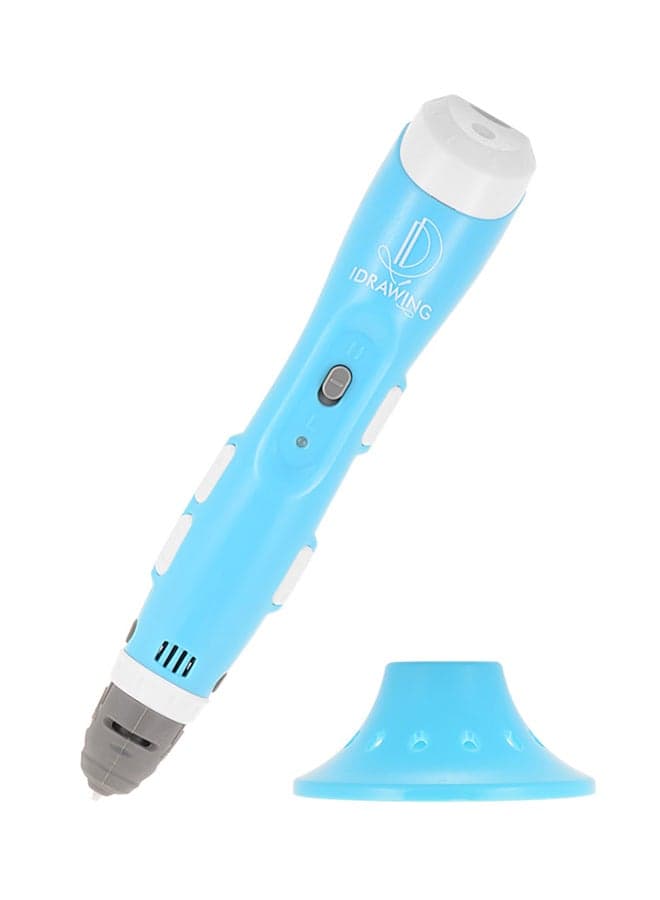 3D Printing And Drawing Pen Blue
