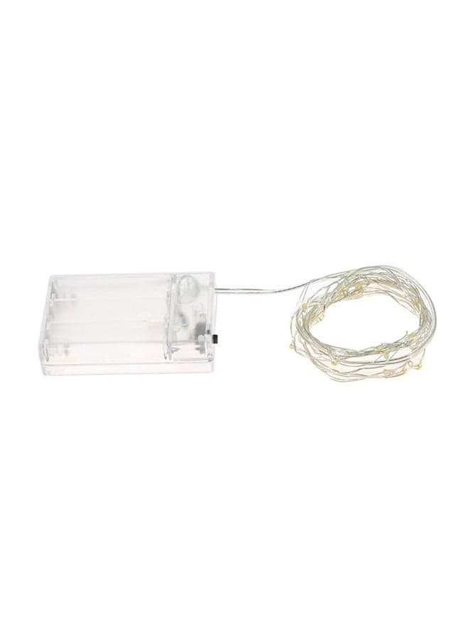 Starry String Battery Operated Fairy Light White 5meter