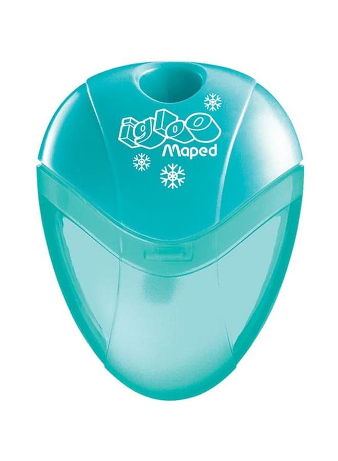 Igloo One Hole Pencil Sharpener Multicolour