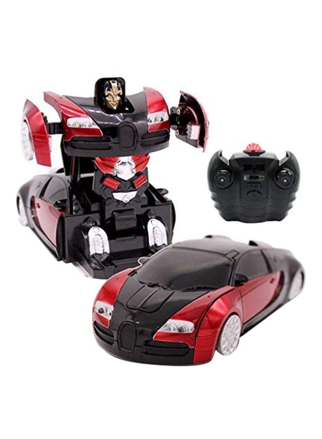 Transforming Robot Remote Control Sports Car Wall Climber