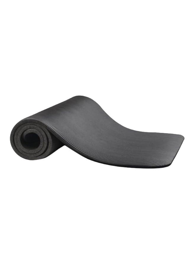Go Yoga All Purpose Anti-Tear Exercise Yoga Mat With Carrying Strap 6X24X6inch