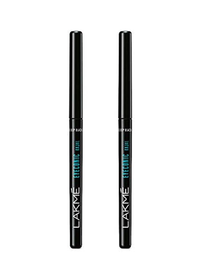 Pack Of 2 Eyeconic Kajal Black