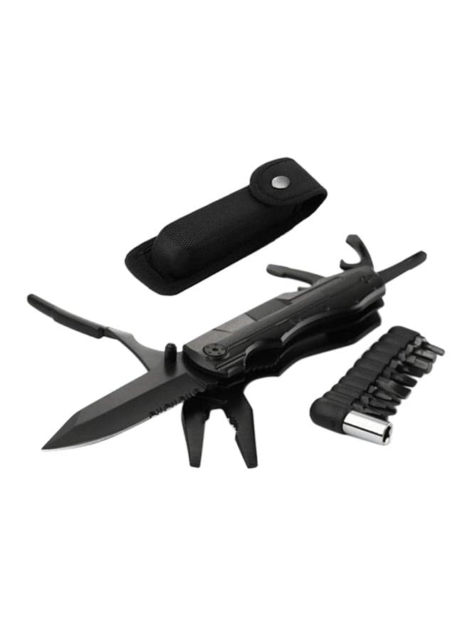 Multifunctional Folding Knife Black