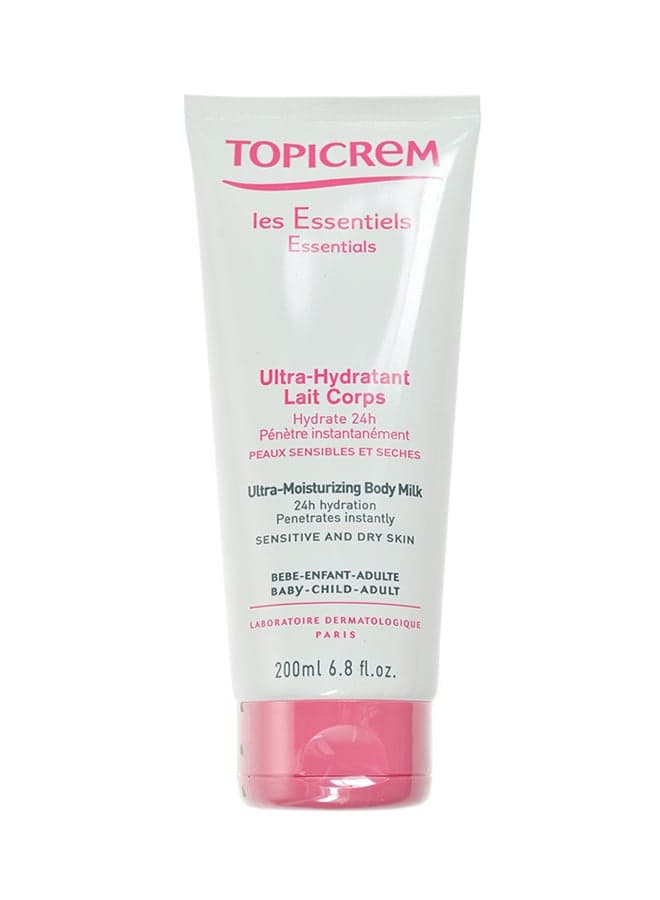 Ultra-Moisturizing Body Milk White 200ml