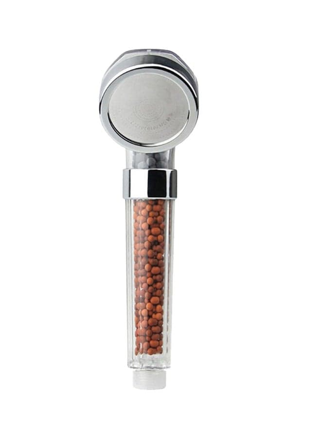 Mineralized Showerhead Silver/Clear 140grams