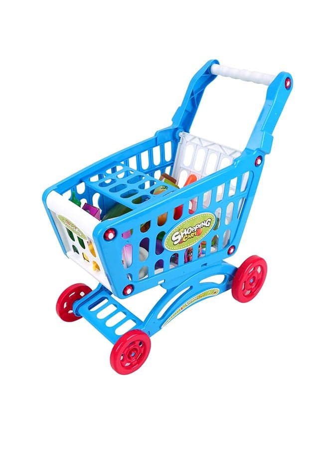 56-Piece Shopping Cart Toy Set