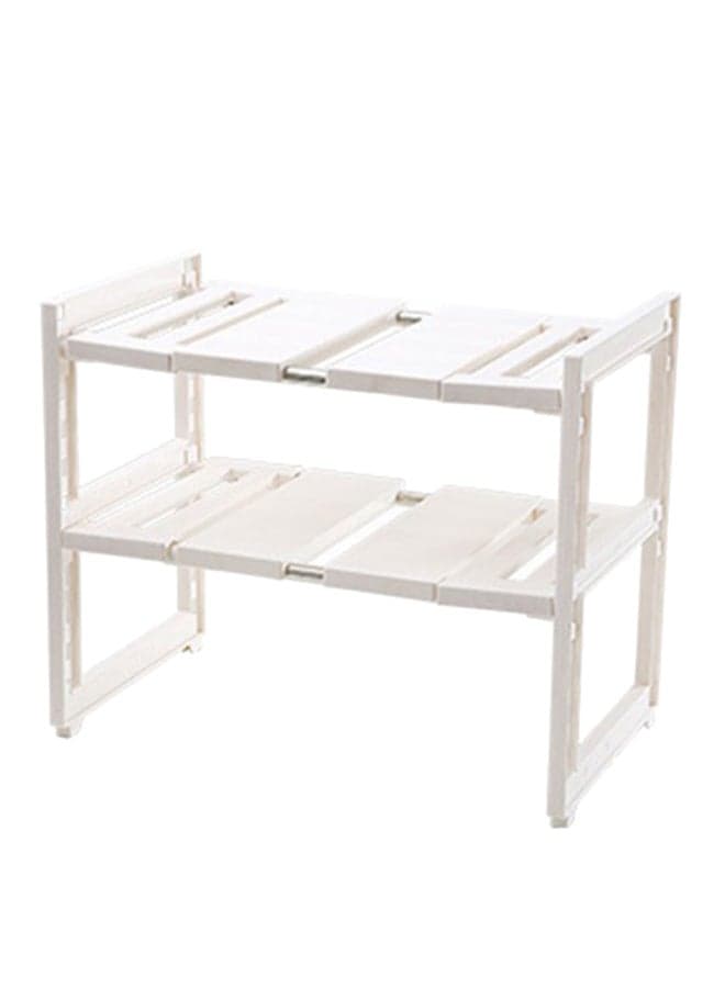 Kitchen Storage Rack White 27.6x39.6cm