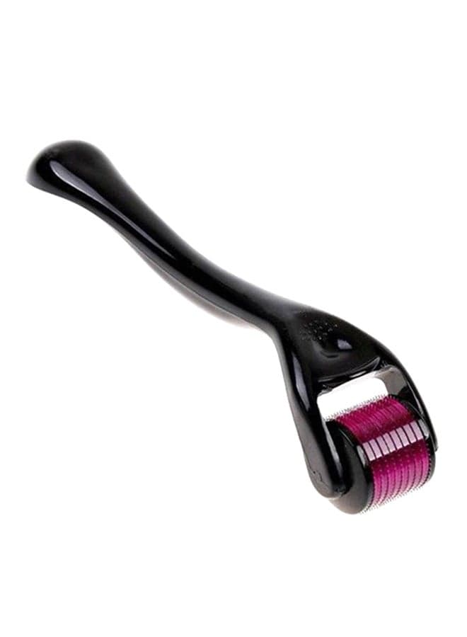 Titanium 540 Micro Needles Derma Facial Skin Roller Black