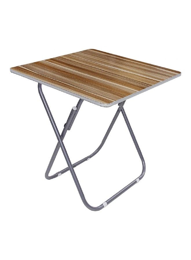 Square Wooden Table Multicolour 70x70cm