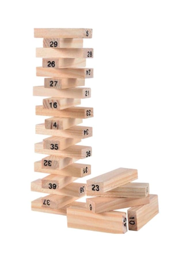 Block Stacking Games - Classic Wood