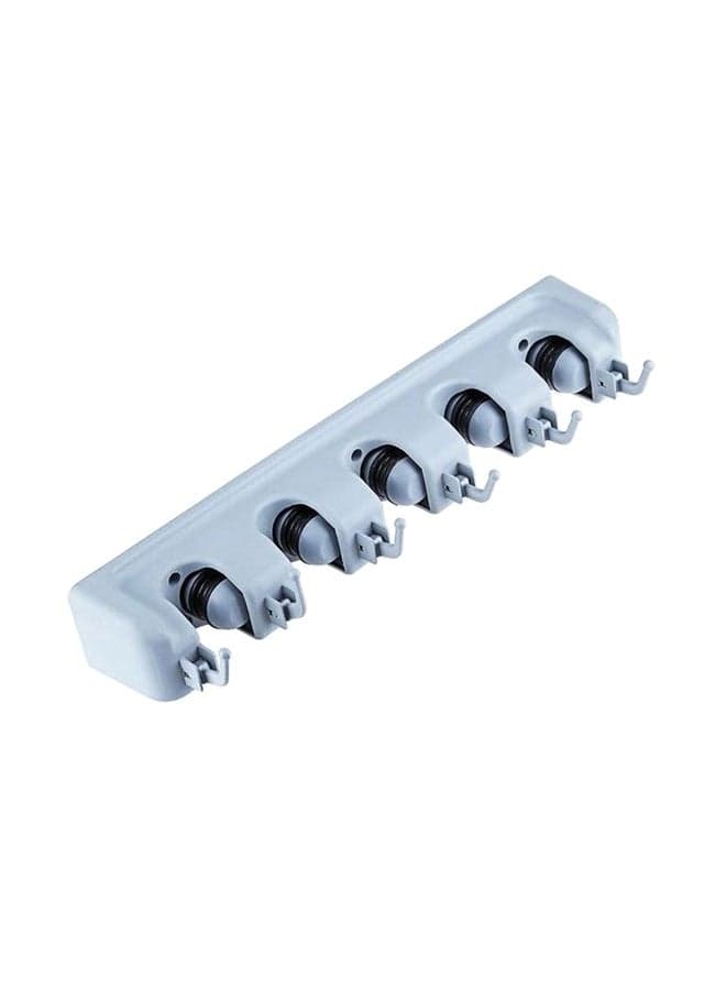 Wall Mounted Mop And Broom Holder Multicolour