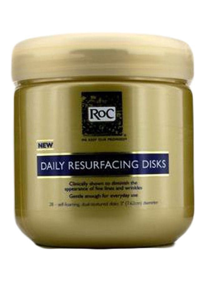 28-Piece Daily Resurfacing Disks Set Clear