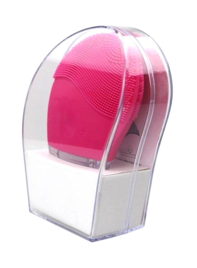 Silicone Face Cleanser And Massager Pink