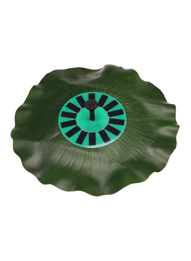 Solar Water Panel Power Fountain Pump Kit Green 40x5x40cm