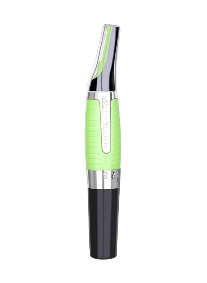 All In One Hair Groomer Set With LED Green/Black/Silver