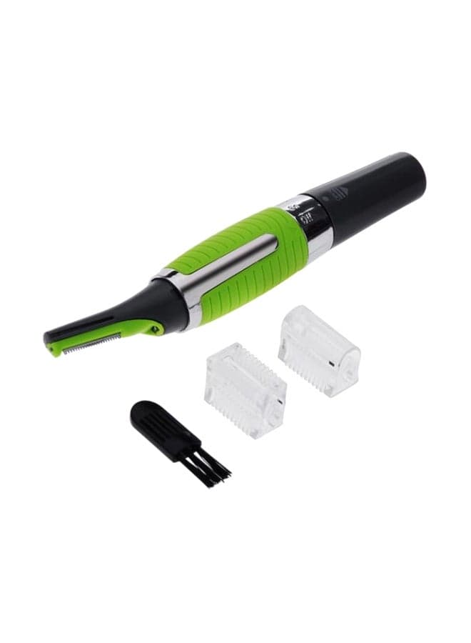 Hair Trimmer With LED Light Green/Black