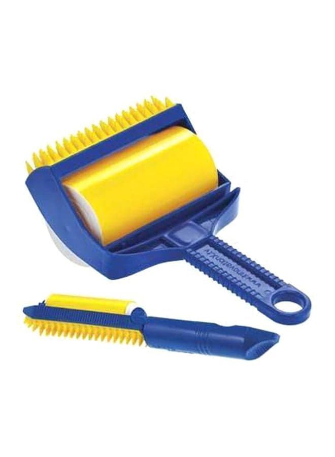 Lint Roller Brush Blue/Yellow