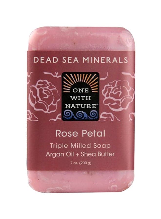 Dead Sea Minerals Triple Milled Soap - Rose Petal 200grams