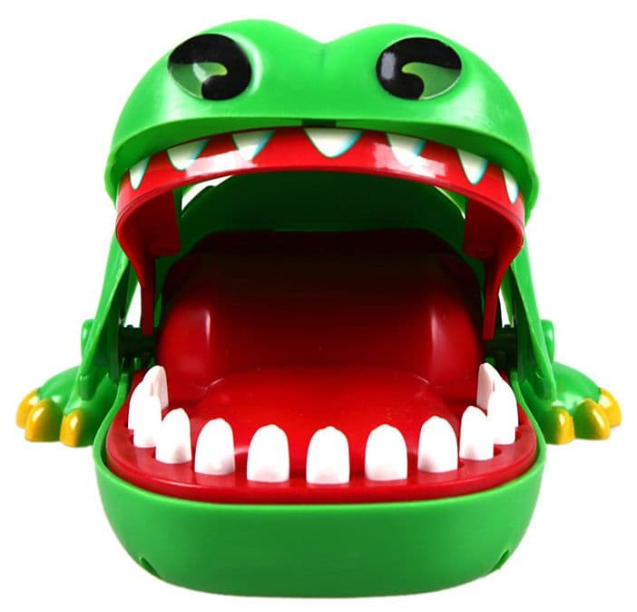 Funny Novelty Crocodile Finger Game 15cm