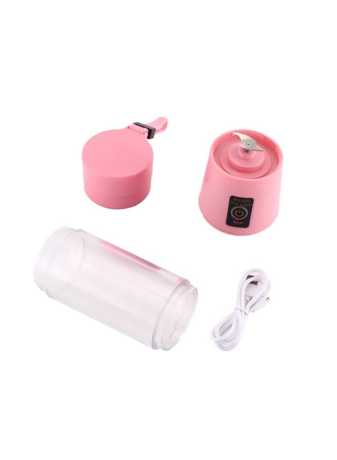Handheld Juicer And Smoothie Maker ZK1623403 Pink/Clear