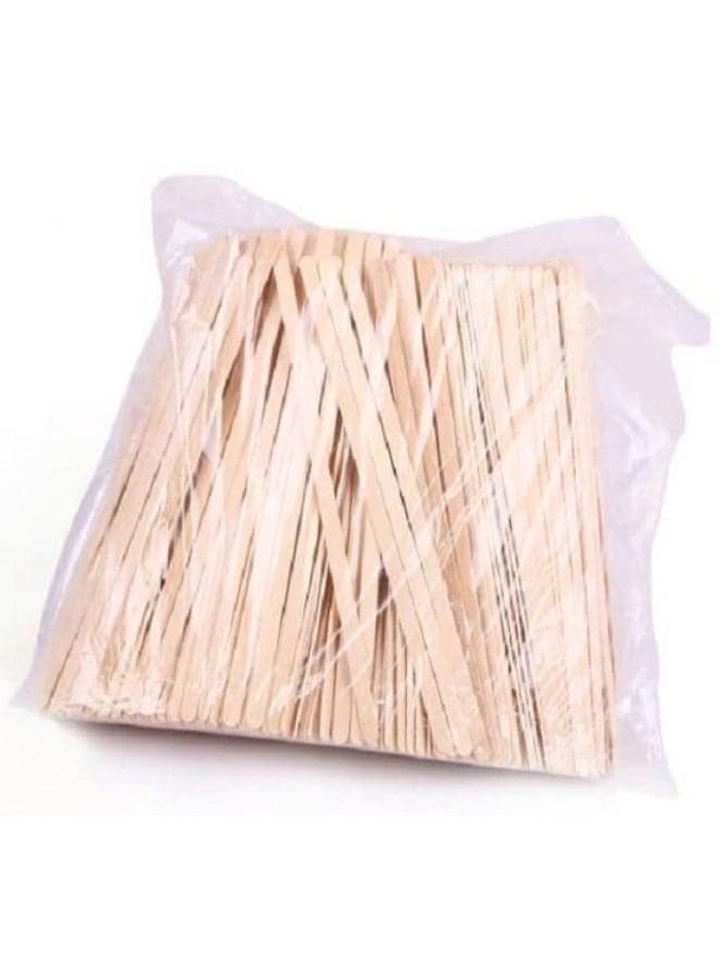 500-Piece Coffee Stirrer Set Beige 19cm