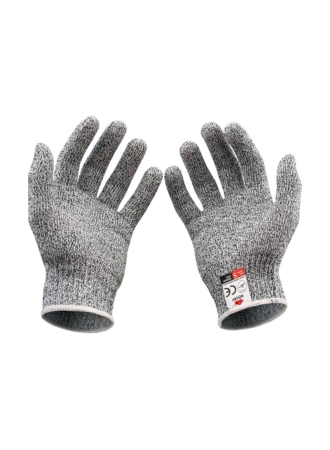 Wire Safety Gloves Grey 23x9.5cm