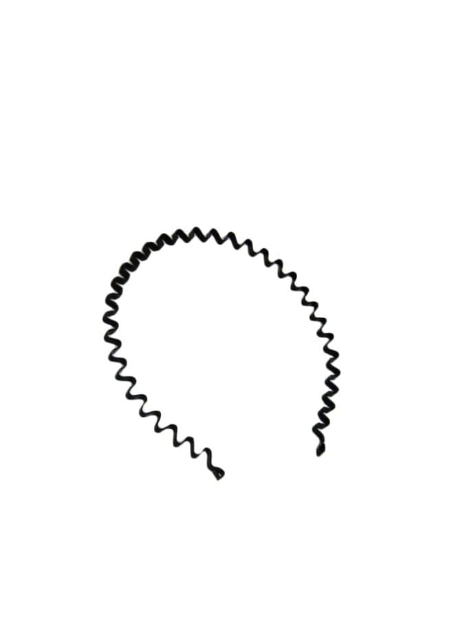 Metal Hairband Black