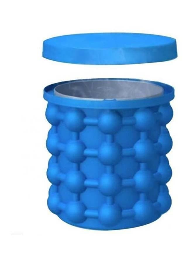 Ice Cube Bucket Blue/White
