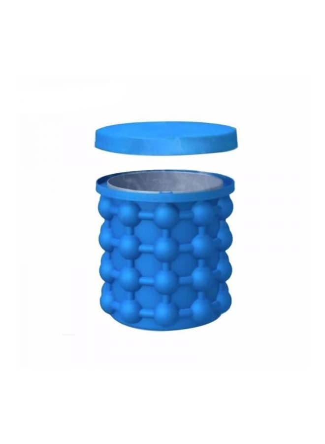 Ice Cube Bucket Blue 11x10x10cm