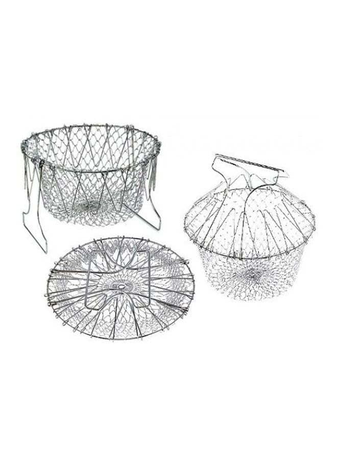 12-In-1 Chef Basket Silver