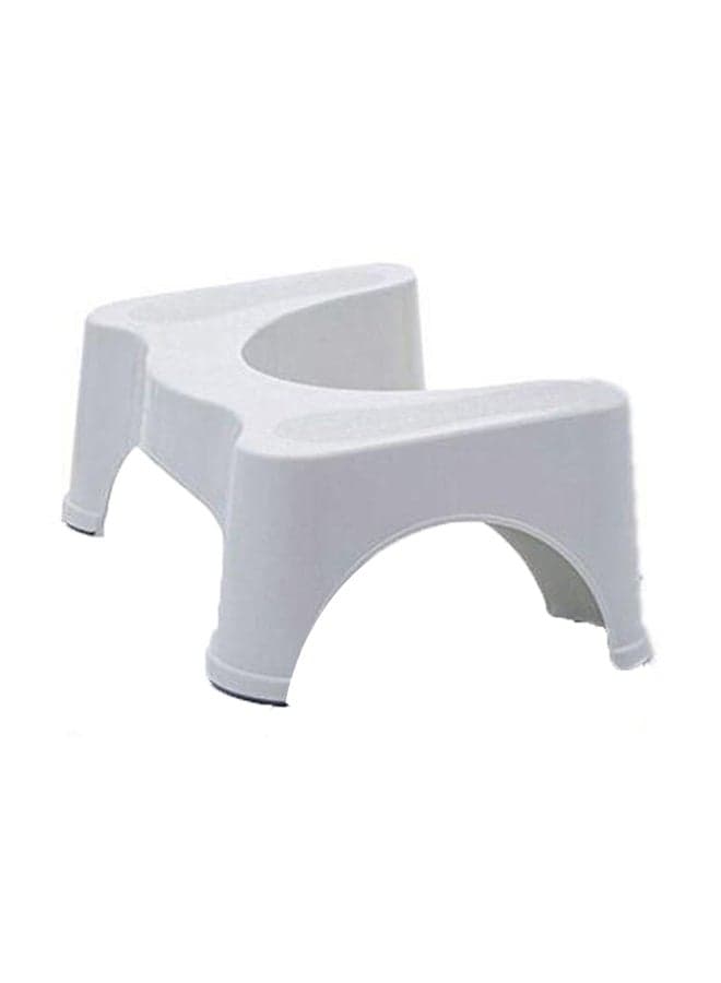 Squatting Toilet Foot Stool White