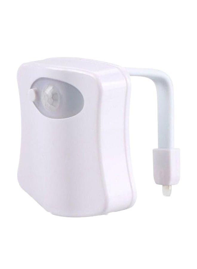 PIR Motion Sensor Activated LED Toilet Lamp Multicolour